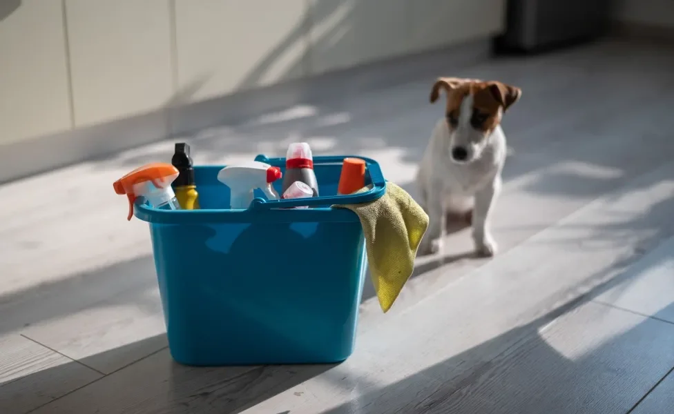 Confira quais produtos de limpeza são um perigo para a saúde do cachorro ou gato 