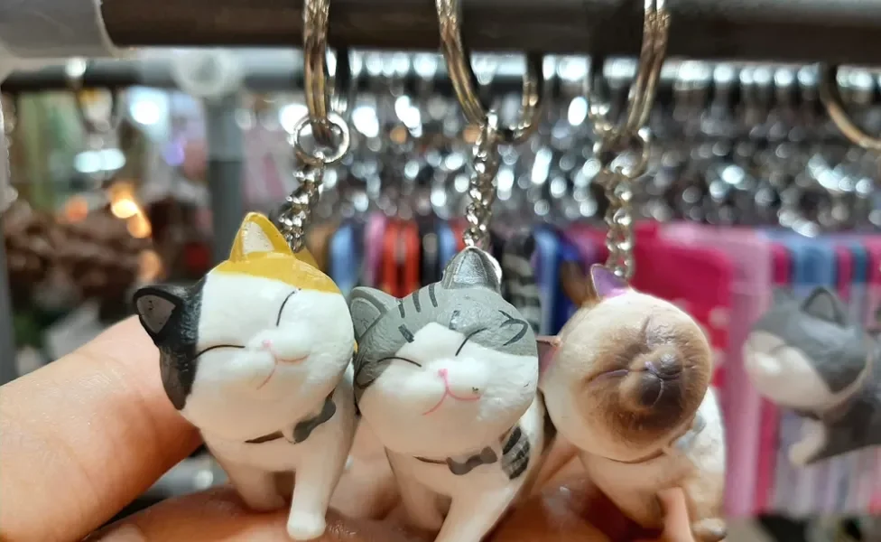 chaveiros de gatos