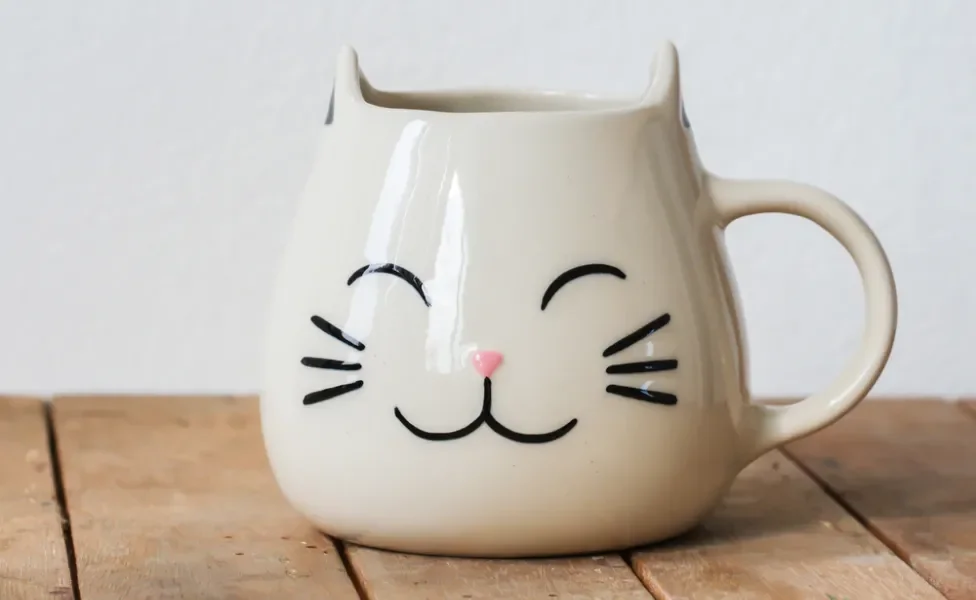 caneca de gato