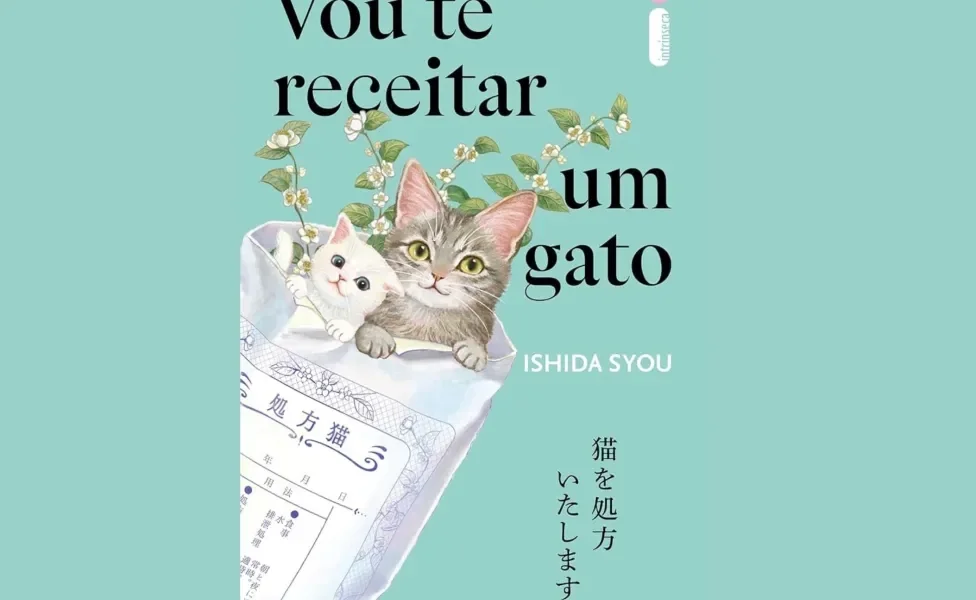 capa do livro vou te receitar um gato