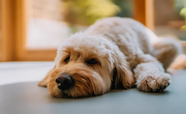 O cachorro vomitando pode ter diferentes causas